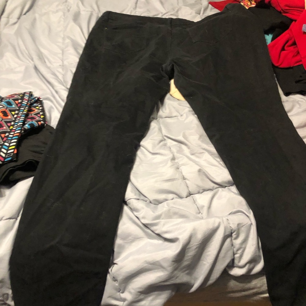 black jeggings